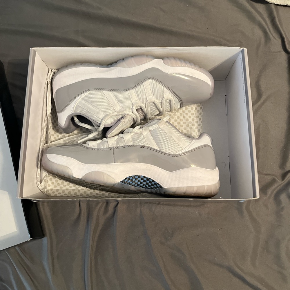 Grey & White Jordan 11 ‘University Blue’